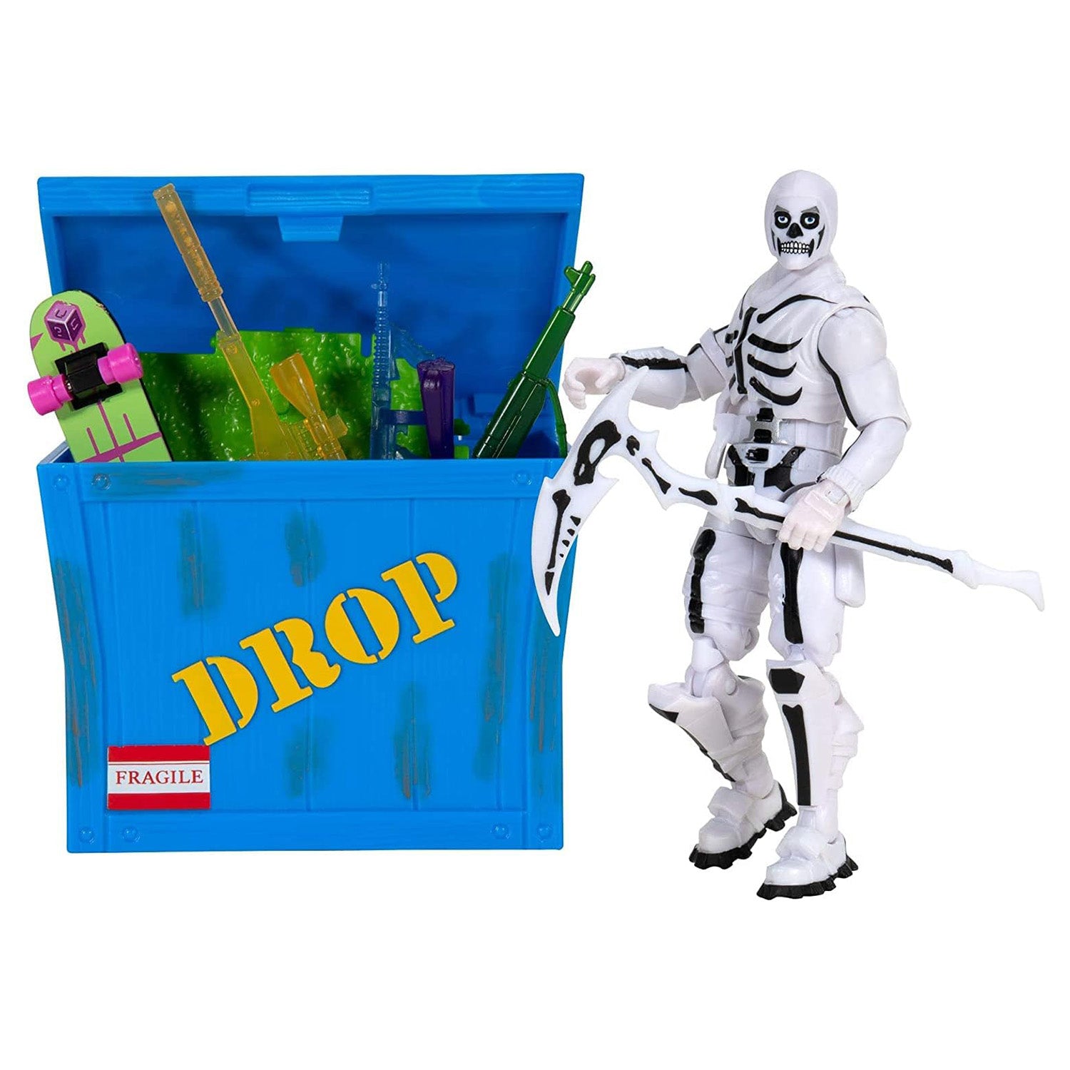 Fortnite Skull Trooper (Inverted) & Supply Crate D