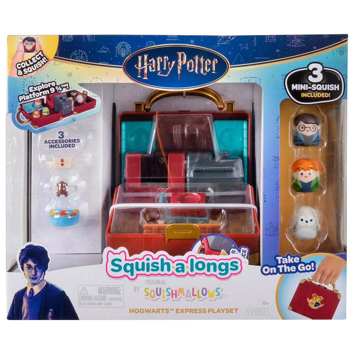 Squish-a-longs Harry Potter Hogwarts Express Playset