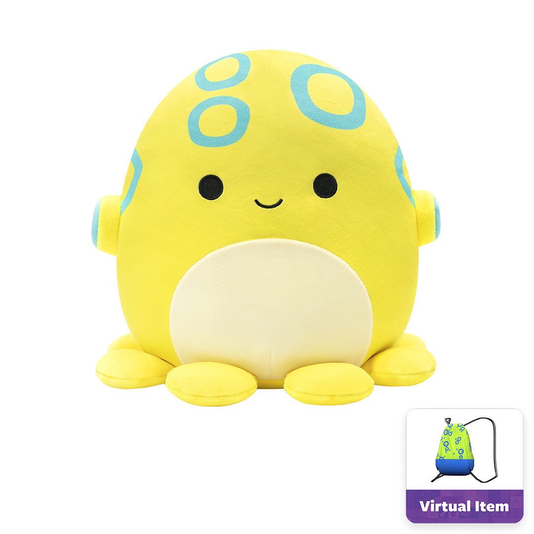 Adopt Me 8-Inch Blue Ringed Octopus Squishmallows