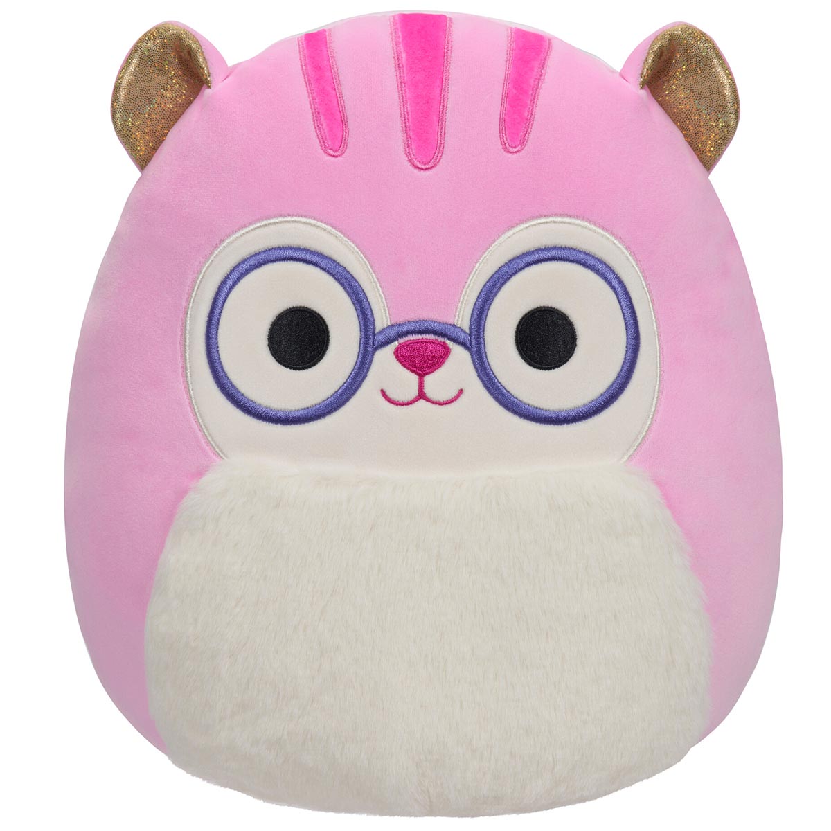 12-Inch TJ the Pink Squirrel with Glasses