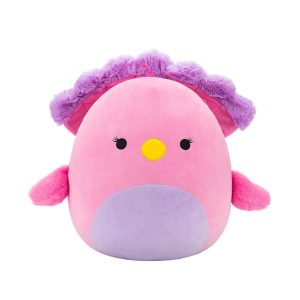14-Inch Sweetpea the Pink and Purple Peacock