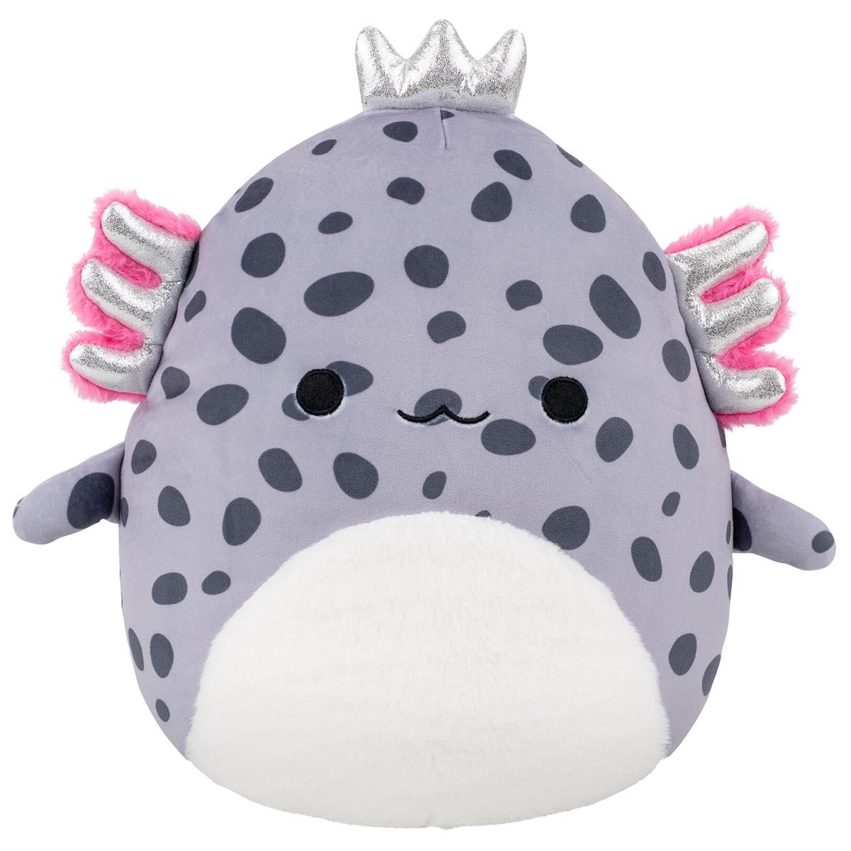 12-Inch Avana the Spotted Axolotl with Silver Crown