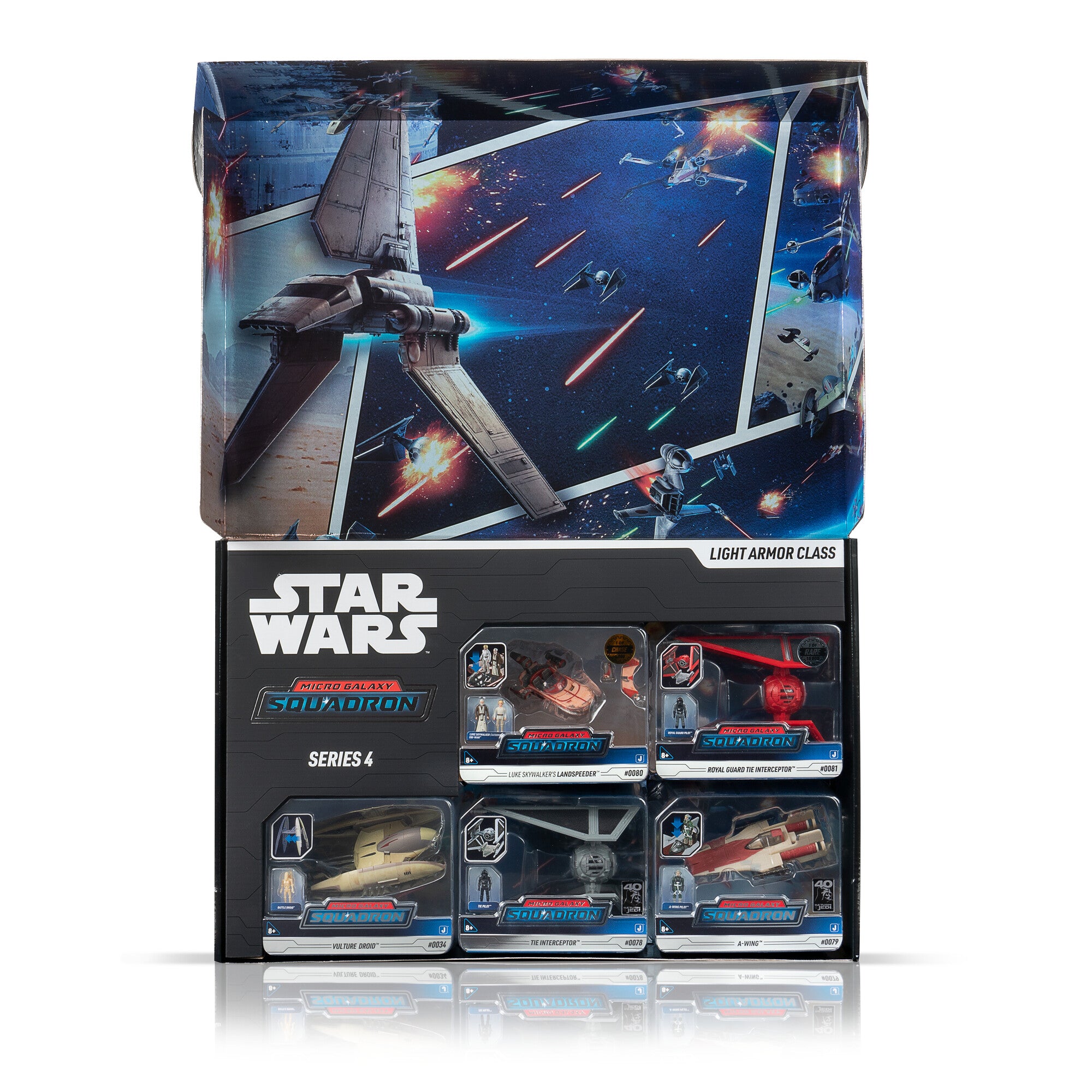 Light Armor Class Series 4 Box Set includes limited edition chase and rare